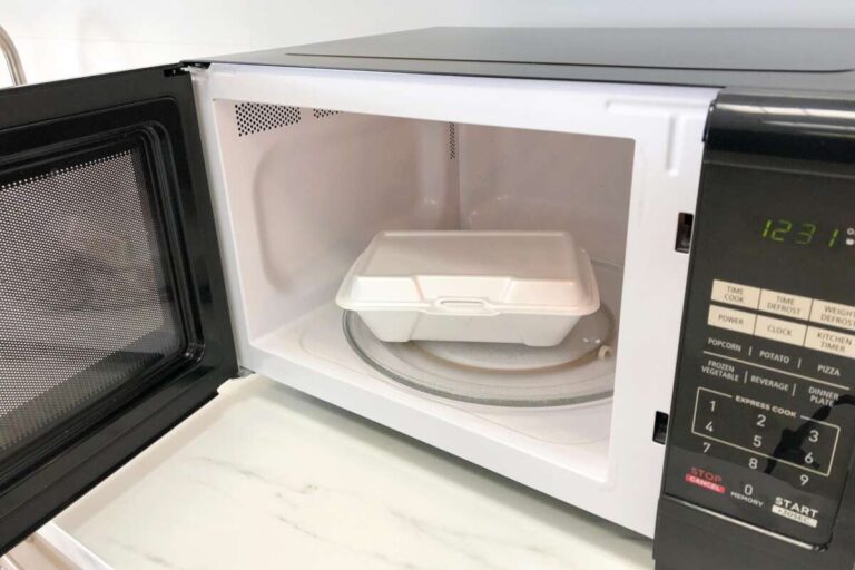 Can Styrofoam Go In The Microwave