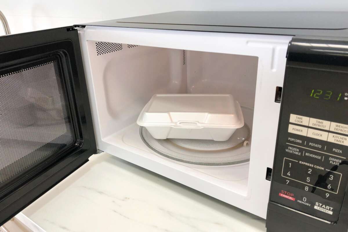 Can Styrofoam Go In The Microwave: Safe Heating Guide