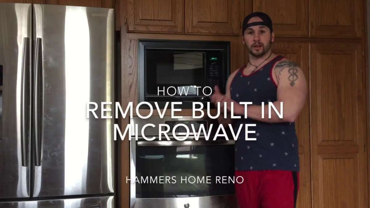 How To Remove A Microwave Oven: Safe DIY Steps