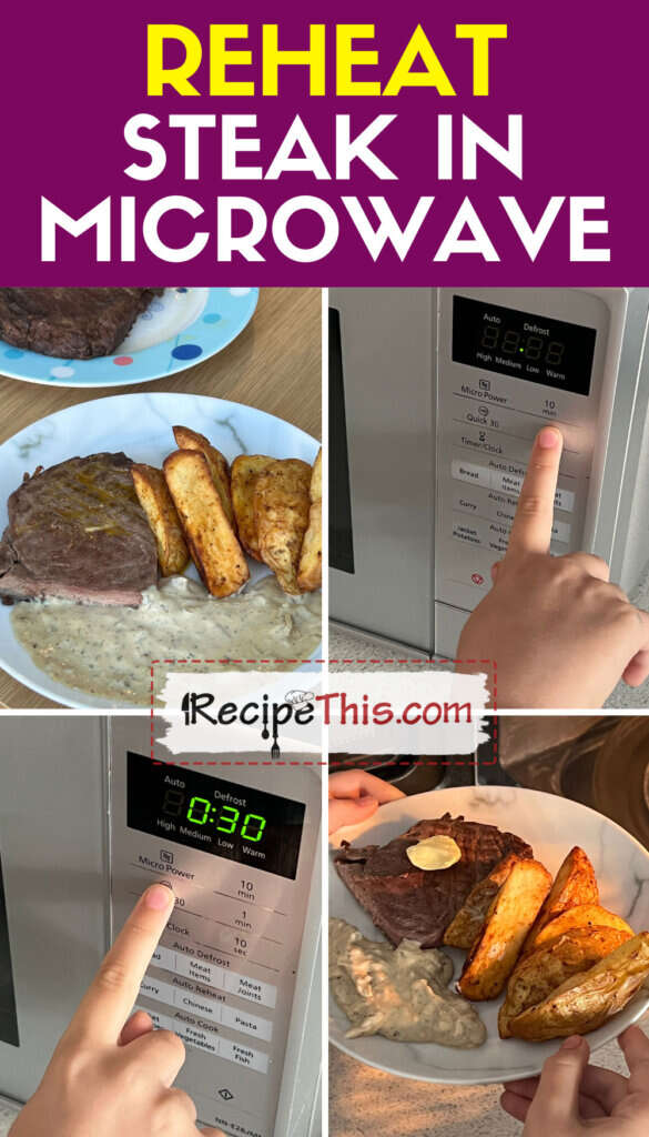 How To Warm Up A Steak In The Microwave: Quick Juicy Reheat