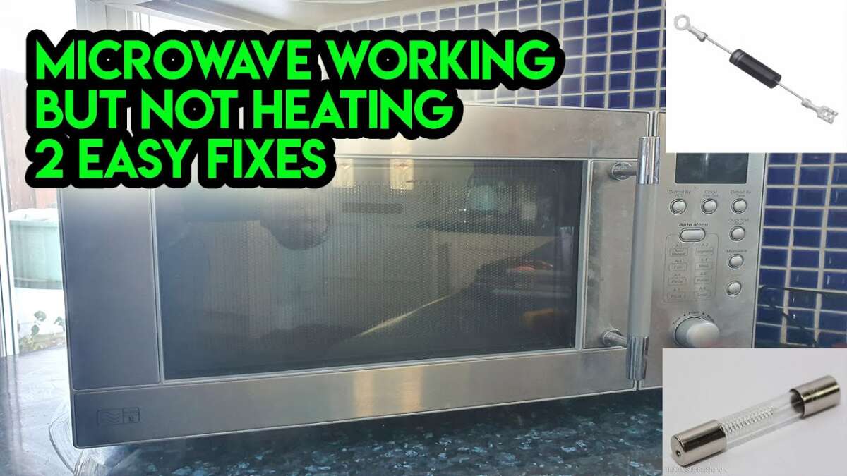 How To Repair Microwave Oven Not Heating
