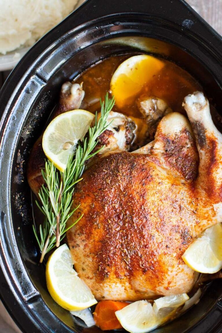 How To Cook Whole Chicken Evenly In Slow Cooker