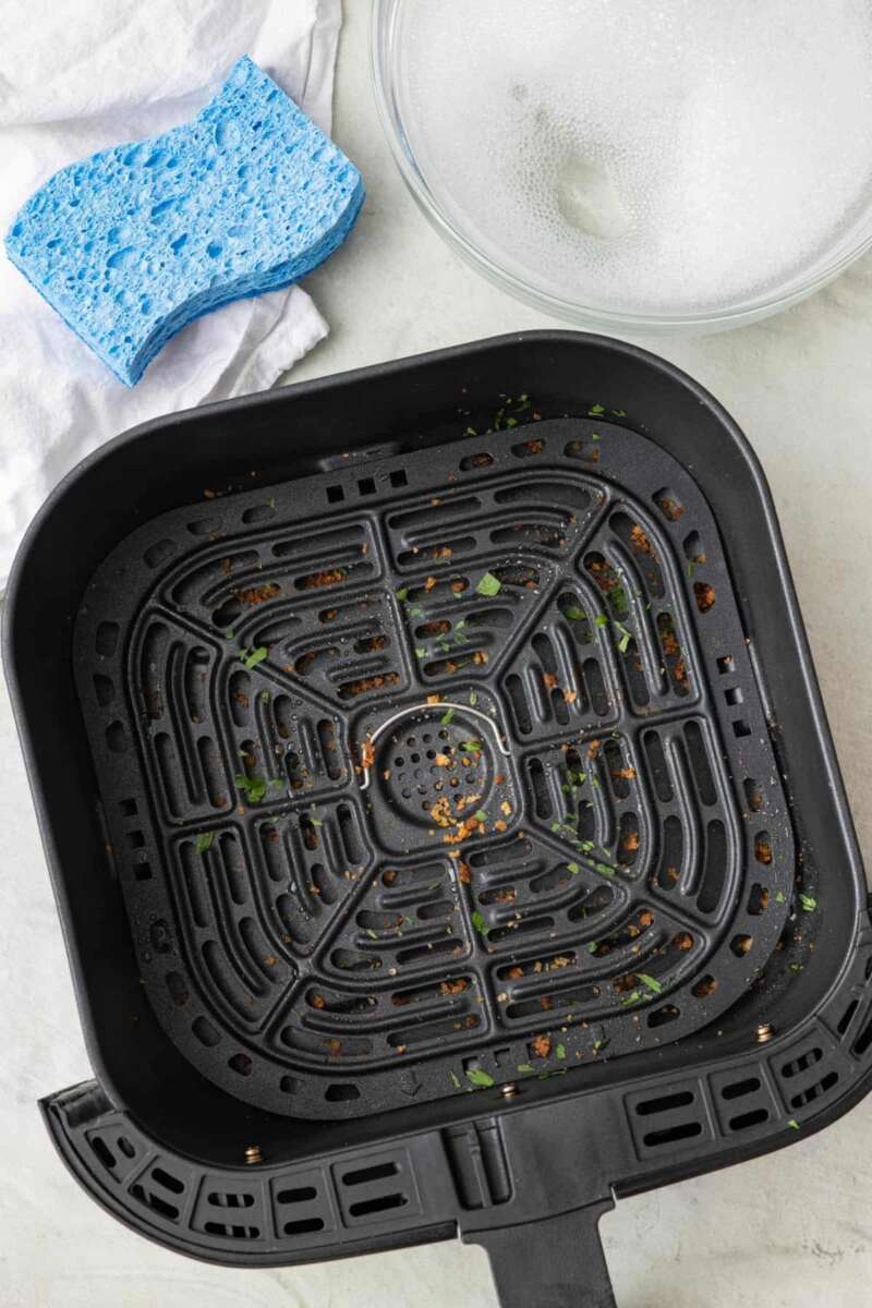 How To Clean Very Dirty Air Fryer Wire Baskets