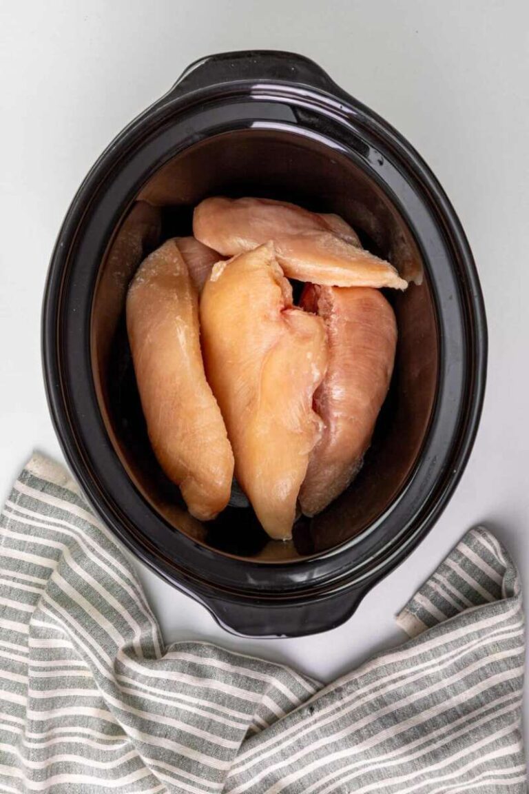 How To Cook Frozen Chicken Breasts In Slow Cooker
