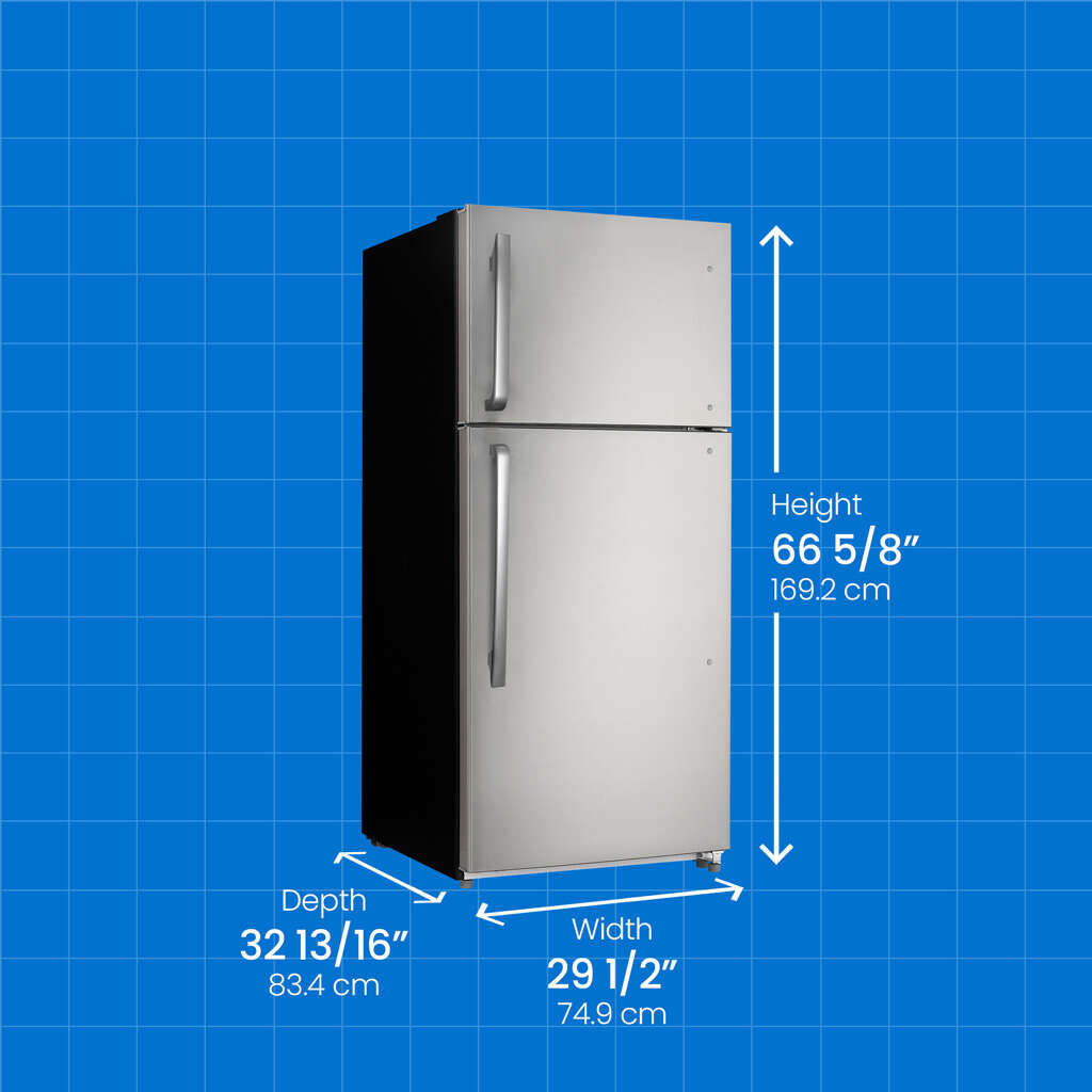 What Size Is An Apartment Size Refrigerator