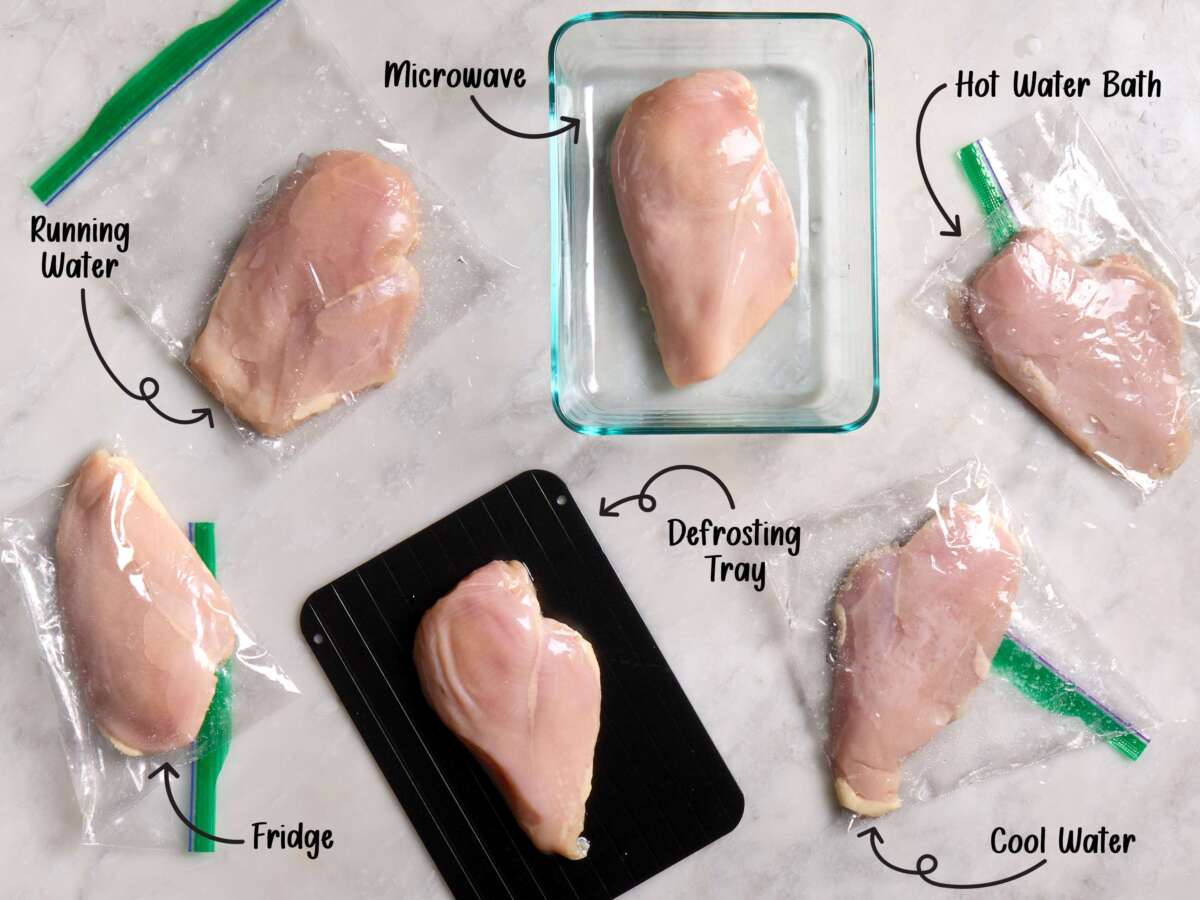 Is It Safe To Thaw Chicken In The Microwave