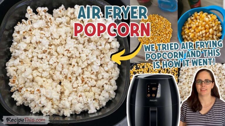 How To Make Popcorn In Air Fryer