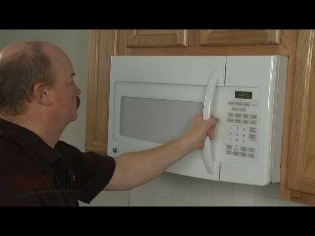How To Replace Handle On Ge Microwave