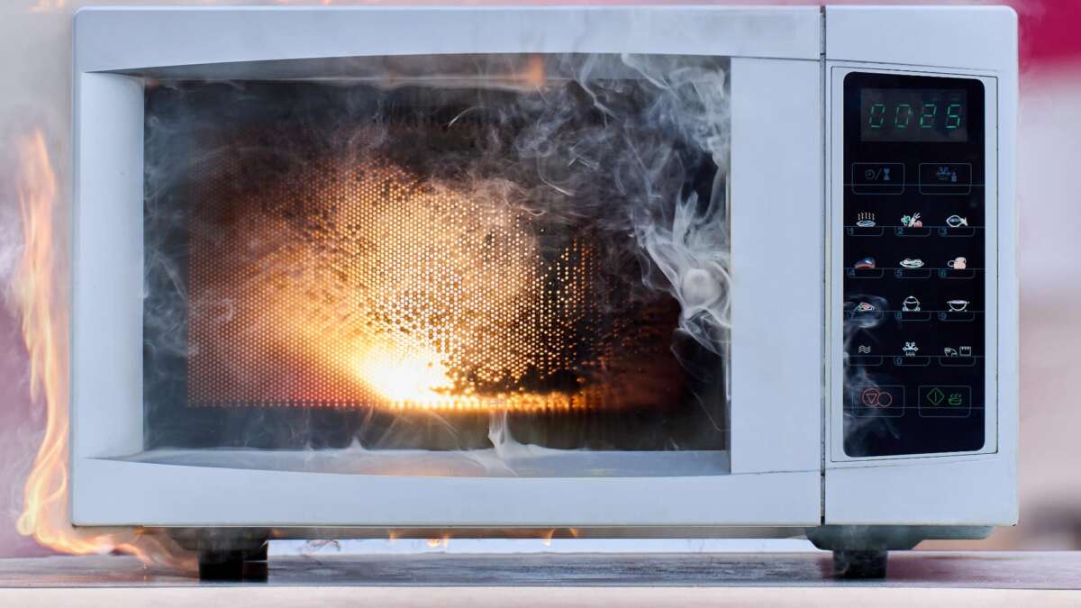 How To Get Burnt Plastic Smell Out Of Microwave