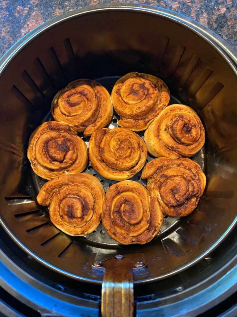 How Long To Cook Cinnamon Rolls In Air Fryer