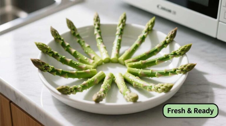 How To Cook Fresh Asparagus In The Microwave