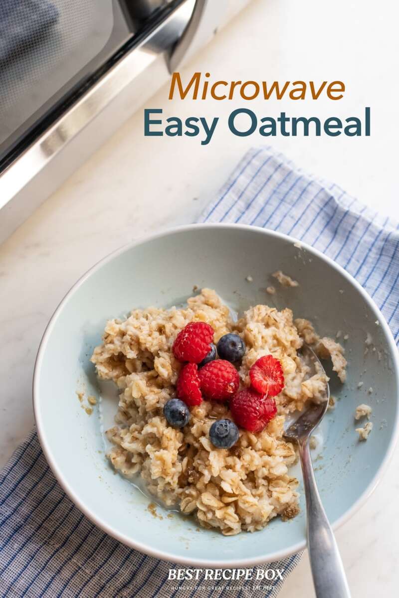 How To Cook Old Fashioned Oatmeal In Microwave