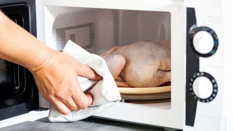 Does Defrosting In Microwave Ruin Meat