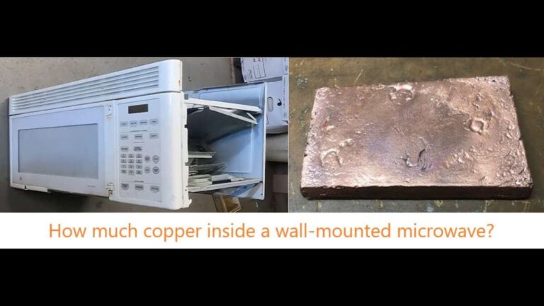 How Much Copper Is In A Microwave