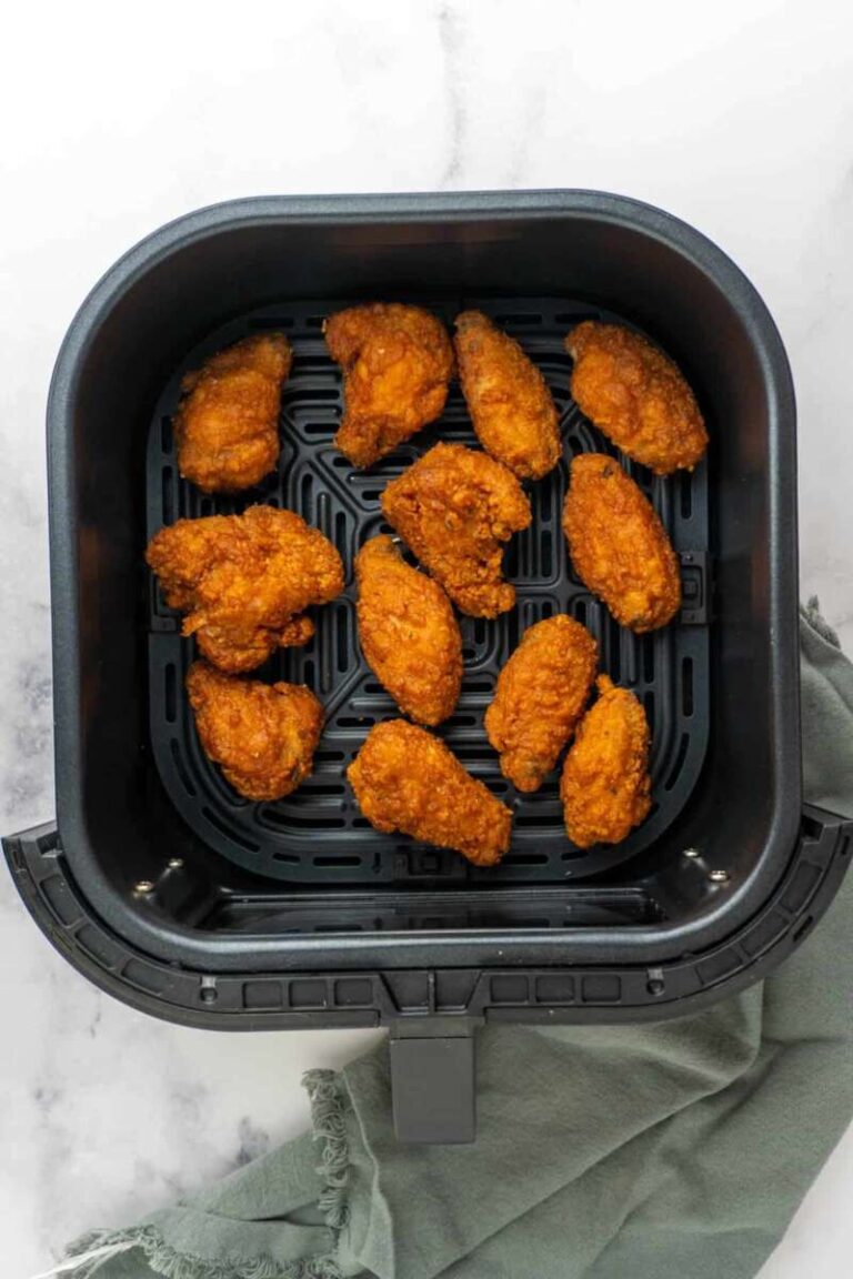 How Long To Reheat Boneless Wings In Air Fryer